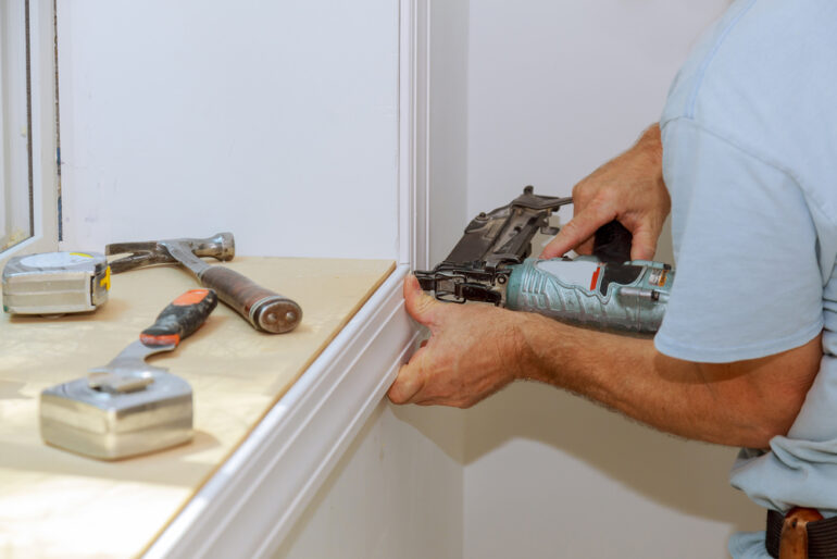Window Fitter Trim Rack Easy window trim installation - Cottage Life