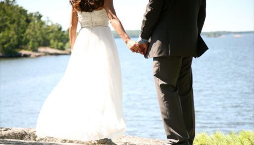 Overlooking the lake