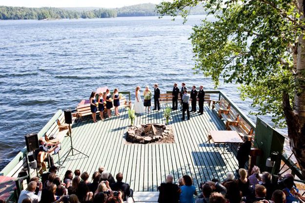 The ceremony