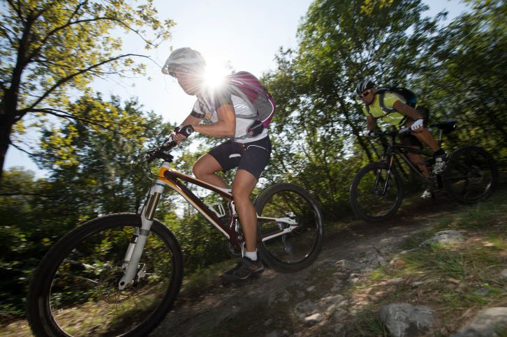 Mountain biking
