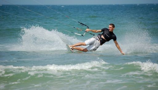 Kiteboarder