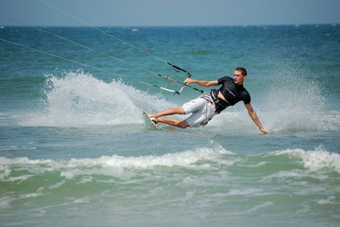Kiteboarder