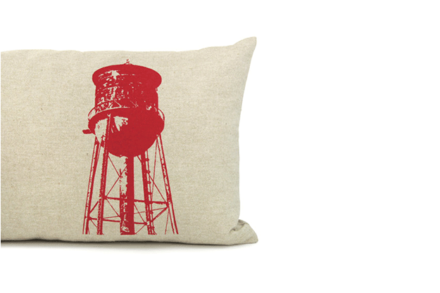 Water tower pillow
