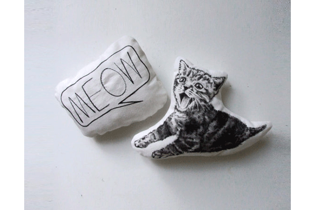 Cat pillows