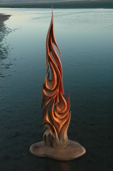 Driftwood fire