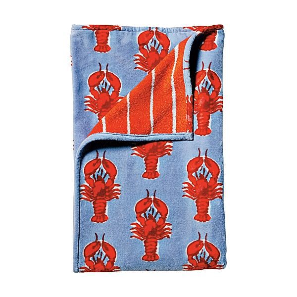 Lobster Beach Towel