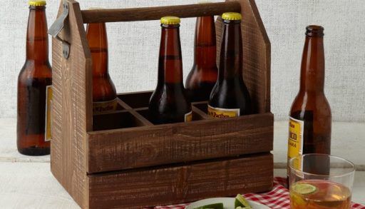 Wooden Beer Carrier