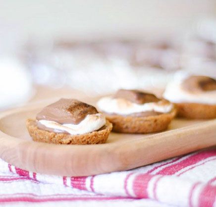 Mini s'more cups