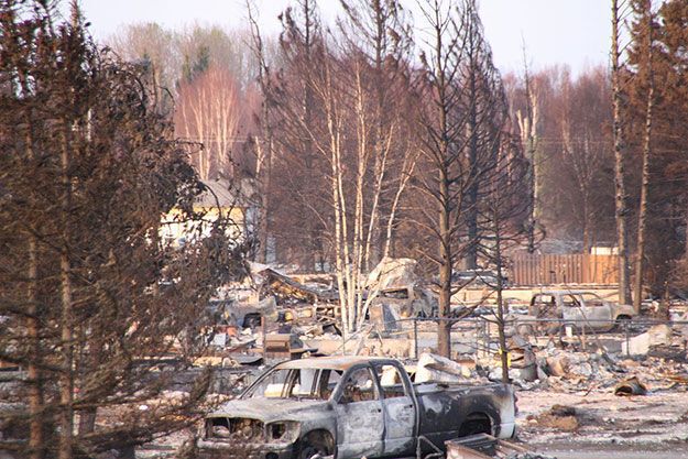 Slave Lake Wildfire, AB