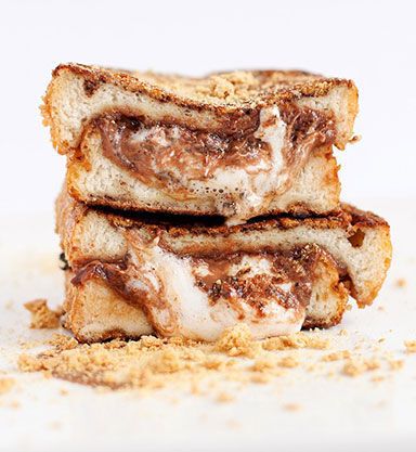 S'more-stuffed French toast