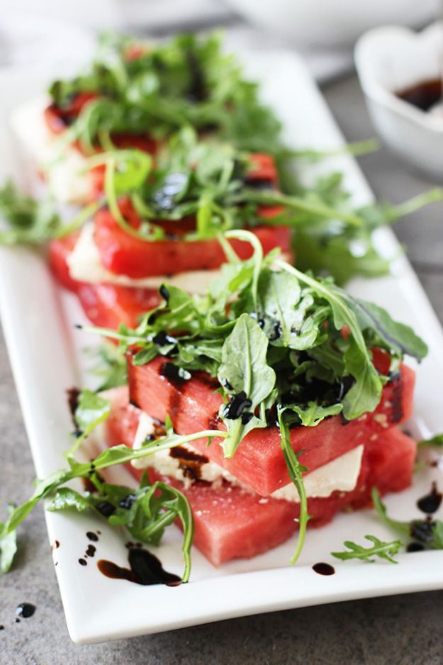 Grilled Watermelon Salad