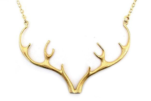 Antler necklace