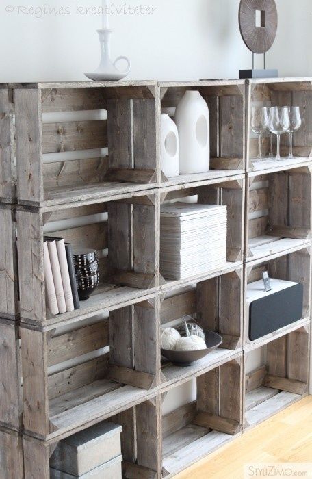 Palette shelving