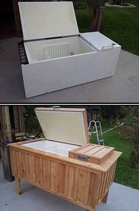 Fridge patio cooler