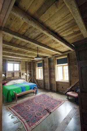 Barn-inspired interior
