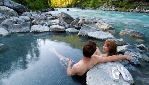 Lussier Hot Springs, Whiteswan Lake Provincial Park