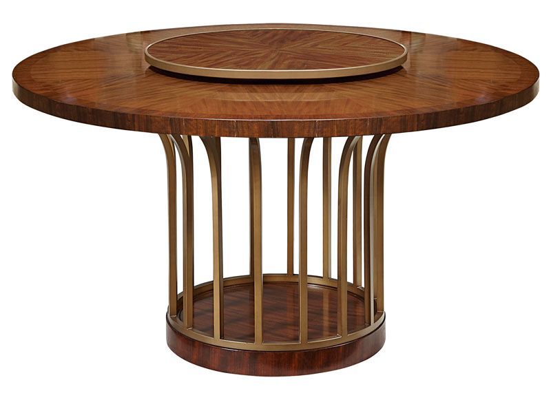 Round table with a twist