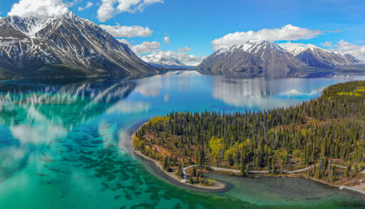 Kathleen Lake in Haines Junction, Yukon.