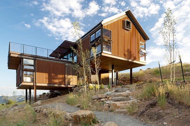 Exterior view of the house