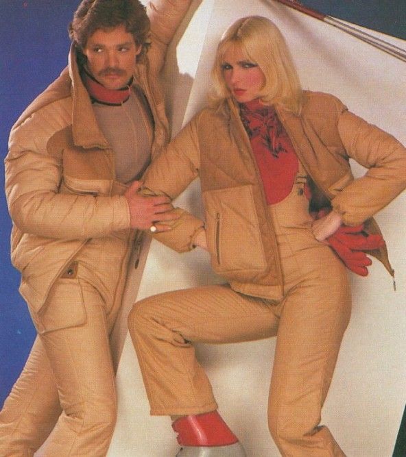 Vintage snowsuits