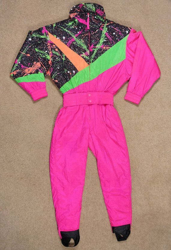 Vintage snowsuits