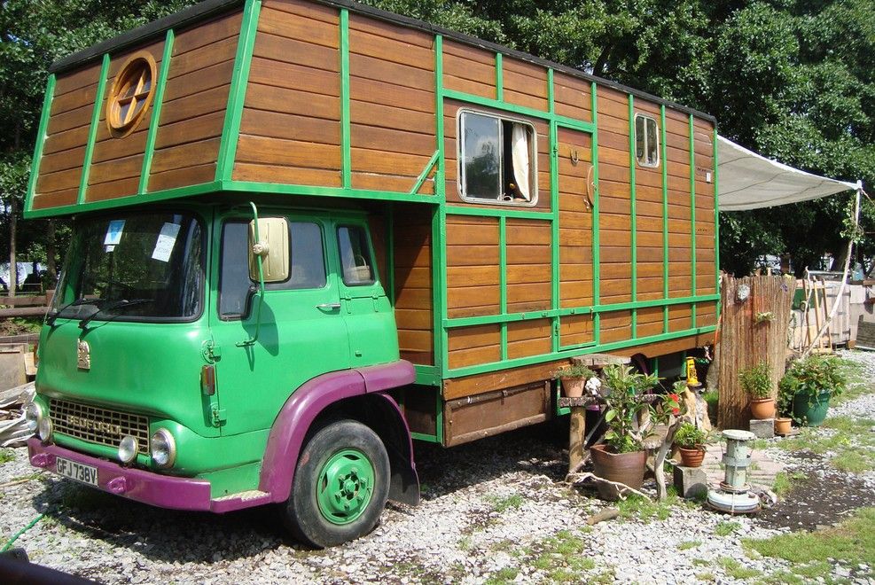 Full view of truck