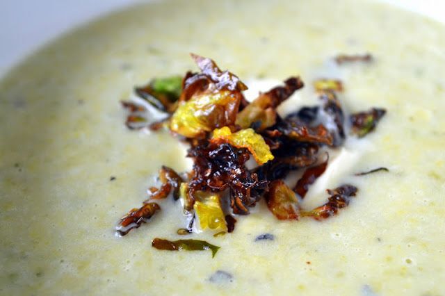 Brussels sprout soup