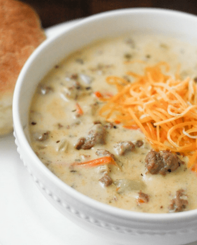 Cheeseburger soup