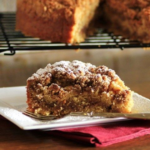 Maple Syrup Pecan Coffee Cake