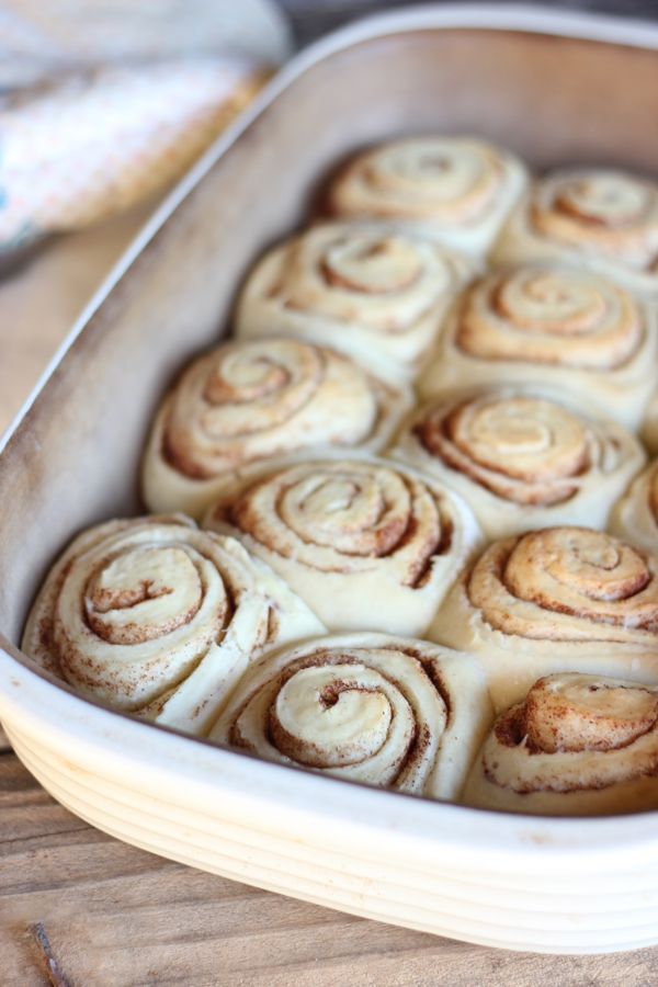 Maple Glazed Cinnamon Rolls