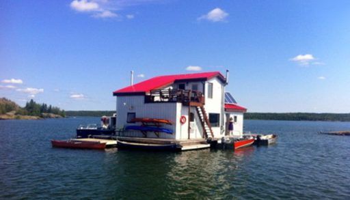 A floating B&B