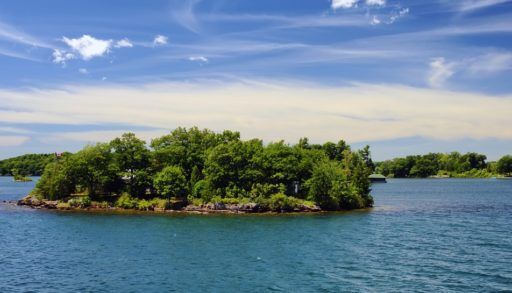 Thousand Islands National Park near Kingston, Ontario.