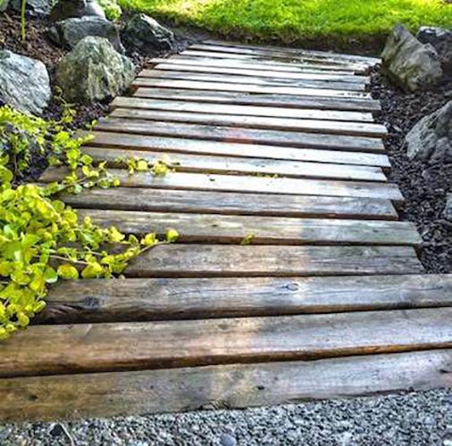 Deconstructed pallets