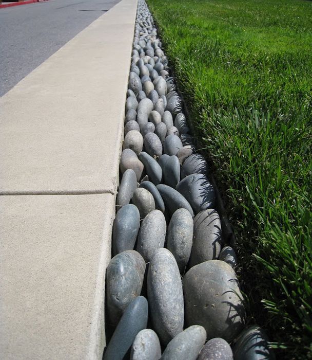 Wine bottles and stones