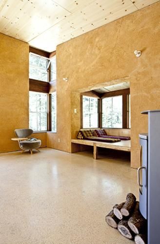 Upstairs in the cabin