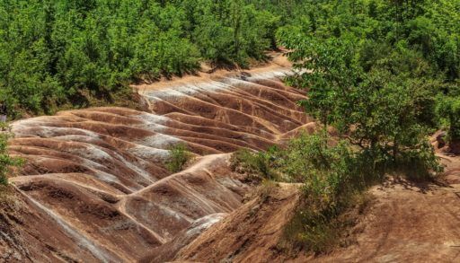 The Cheltenham Badlands in Caledon, Ont.