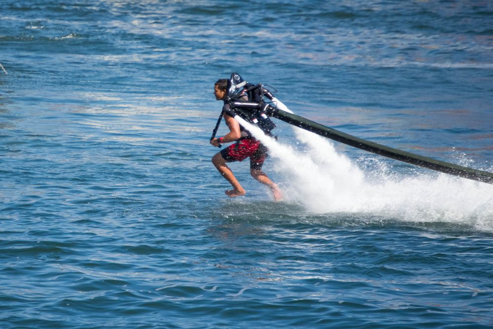 Water Jetpacking