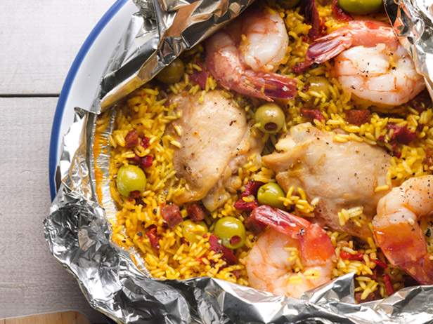Grilled Paella