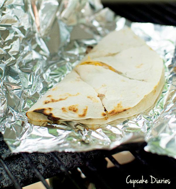 Camping quesadillas