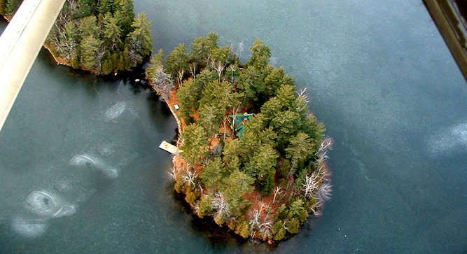 A secret retreat in the Quebec Laurentians