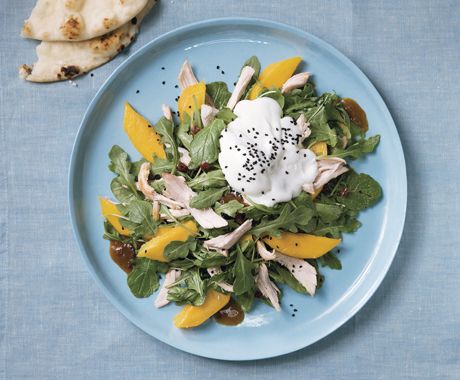 Roast Chicken and Mango Salad