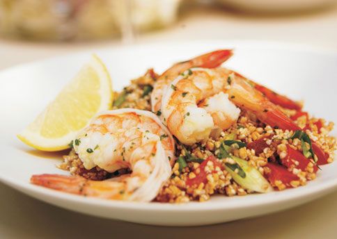 Mint-Marinated Shrimp