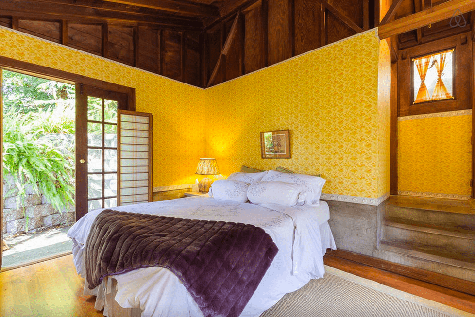 A view of the bedroom.