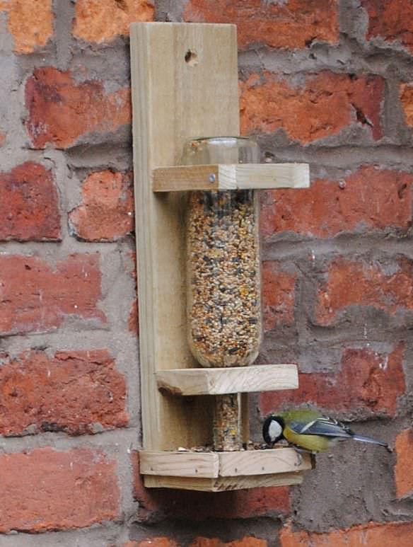 DIY bird feeder