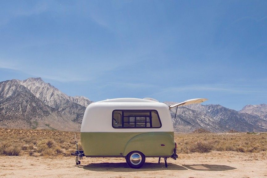 Outside of camper
