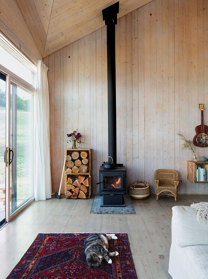 wood stove