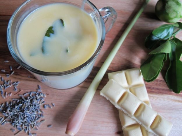 Lemongrass Lavender White Hot Chocolate