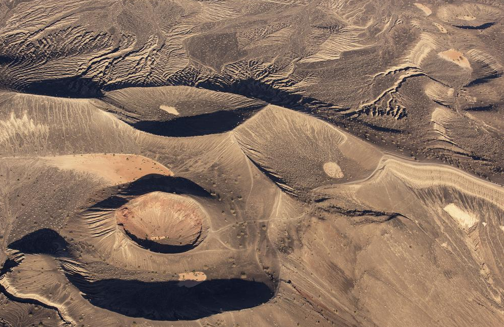 Death Valley craters