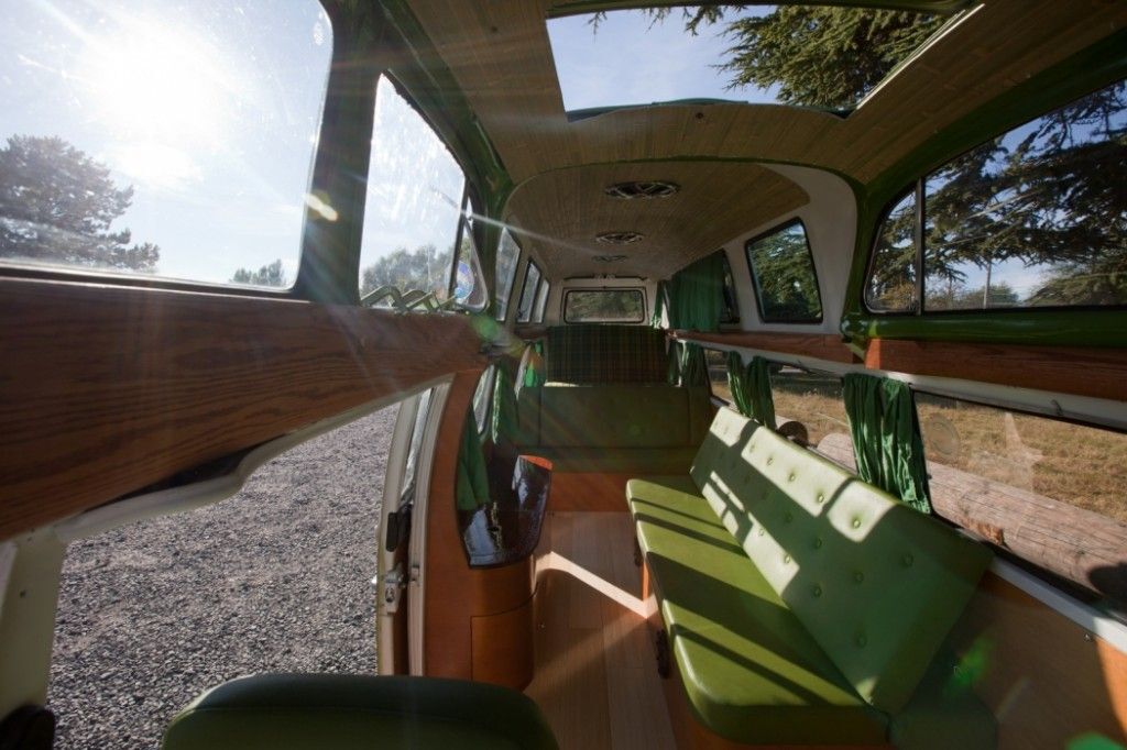 Interior of VW Limo Van