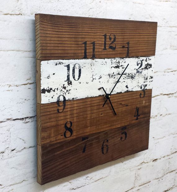 Antique wooden clock